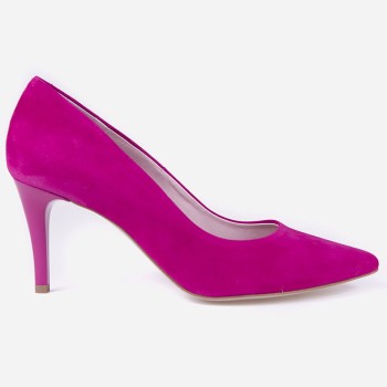 Czółenka 7415 - Azalia zamsz