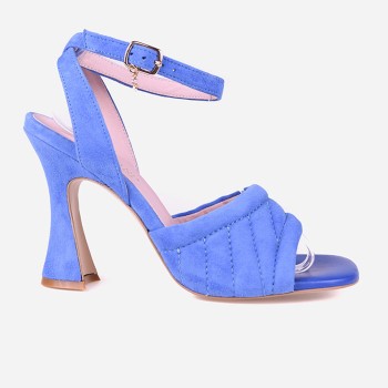 Sandały 4535 - Blue zamsz