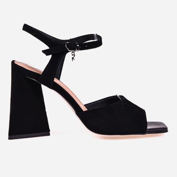 Sandały 4540 - Nero zamsz