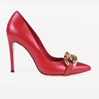 Czółenka 7508 - Rosso