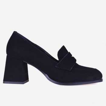 Półbuty 3190 - Nero zamsz