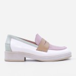 Mokasyny 3183 - Bianco multi