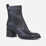 Skórzane botki Visconi Nero model 2910 - front