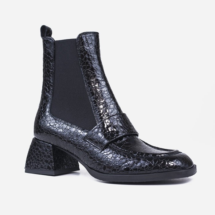 Botki Nero 2893 Visconi - front