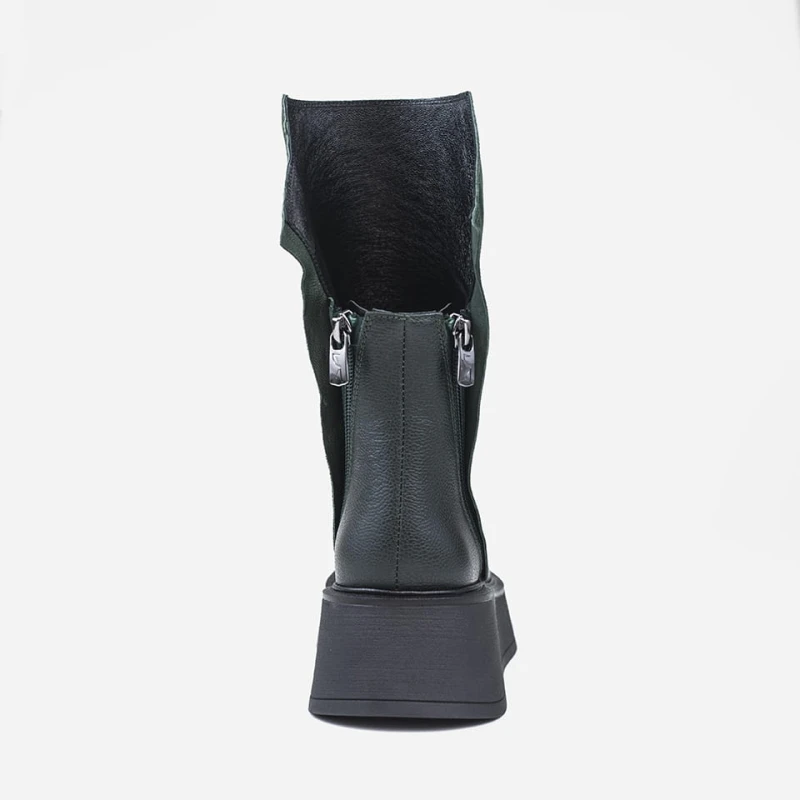 Botki 2291 Green Visconi - pięta