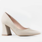Czółenka 7721 - Beige Visconi - front