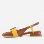 Czółenka 7673 Marrone Visconi - bok