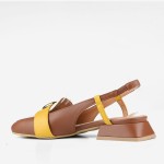 Czółenka 7673 Marrone Visconi - tył