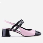 Czółenka 7670 - Nero+Rose 