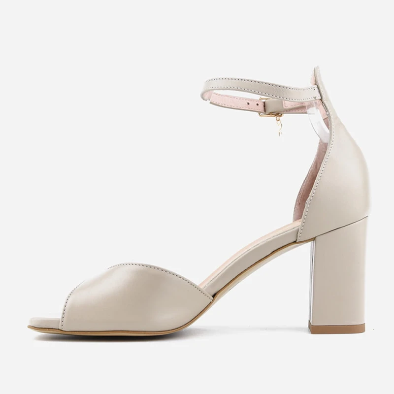 Czółenka Beige 7682 Visconi