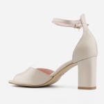 Czółenka Beige 7682 Visconi