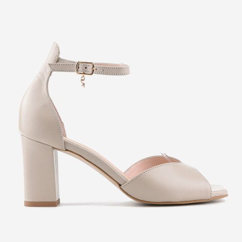 Czółenka Beige 7682 Visconi