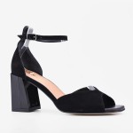 Czółenka 7682 Nero Visconi - front