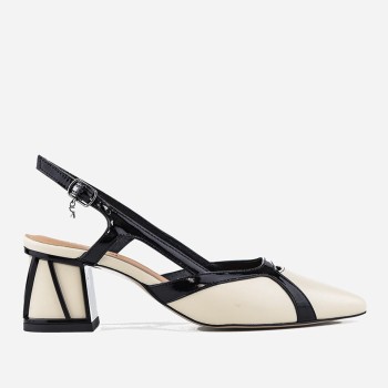 Czółenka 7681 - Beige