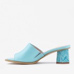 Sandały 4505 Turkus Visconi - bok