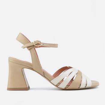Sandały 4650 - Nude+Beige 