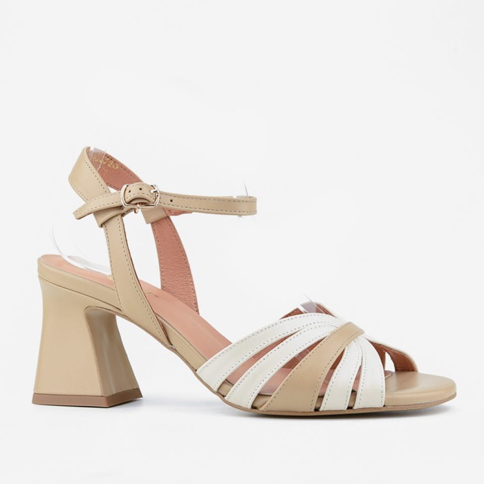 Sandały 4650 Nude Beige Visconi - front