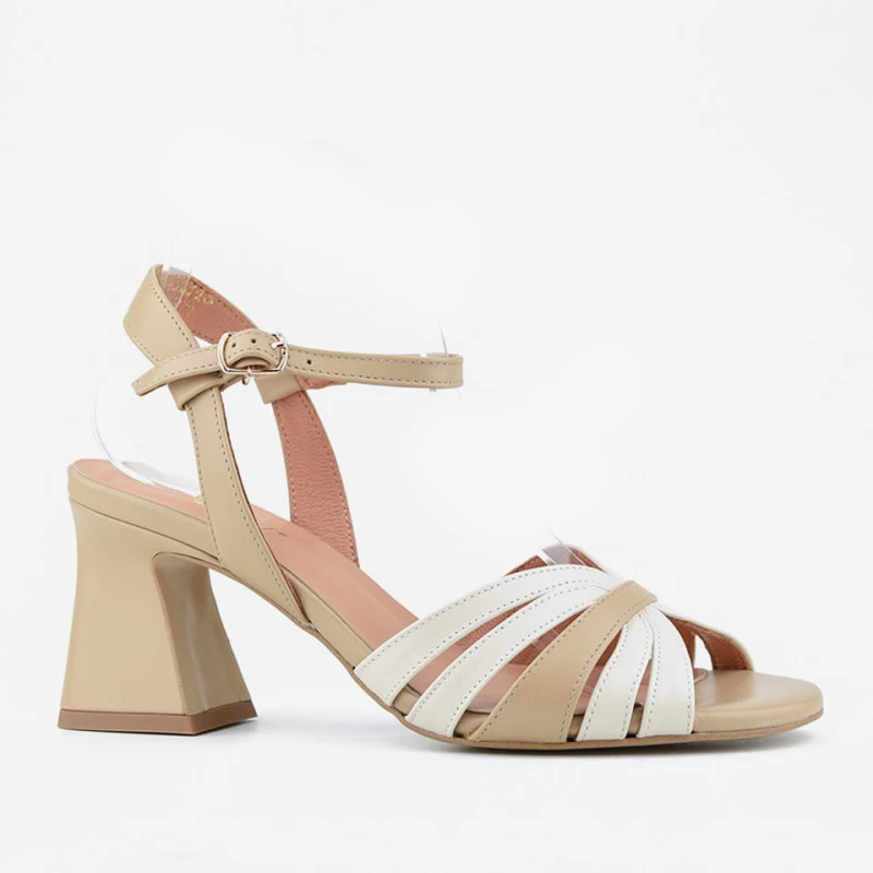 Sandały 4650 Nude Beige Visconi - front