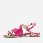 Sandały 4466 Giallo Snake Visconi - bok