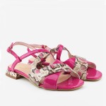 Sandały 4466 Giallo Snake Visconi - para