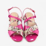 Sandały 4466 Giallo Snake Visconi - góra