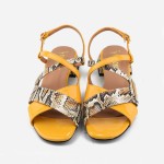 Sandały 4466 Giallo Snake Visconi - para