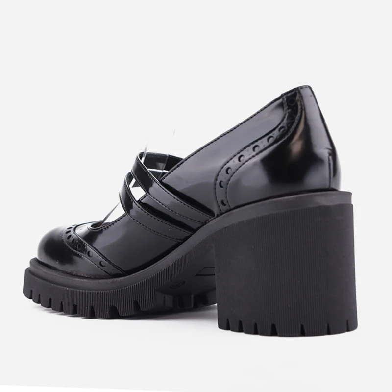 Mokasyny 3225 Nero Visconi - tył