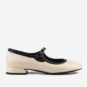 Czółenka 7816 - Beige