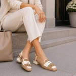 Czółenka 7672 - Marrone Beige
