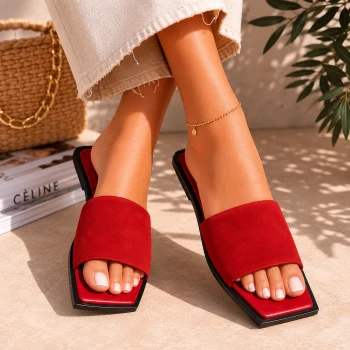 Klapki 4523 - Rosso