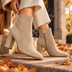 Botki 2643 - Beige
