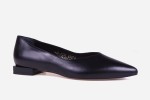 Skórzane niskie czółenka Nero Visconi model 7511